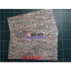 PAUA HEART SHELL Laminated SHEET - 0.7mm