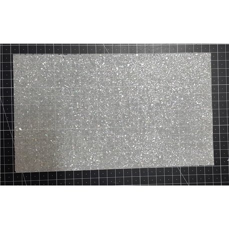 White Fresh Water Shell - Sparkle pattern sheet