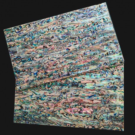 Paua Blue shell sheet