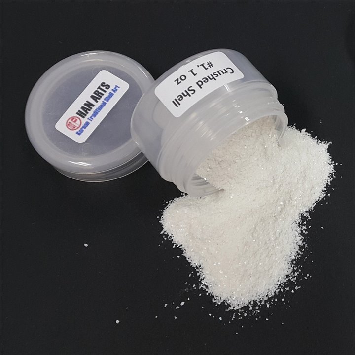 No.1 - Mother of Pearl Crushed Flake shell Inlay Supplies for woodcrafts, luthiers and hobbies