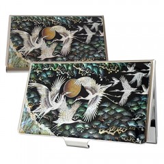 MOP Business card case - No.13 Three Cranes