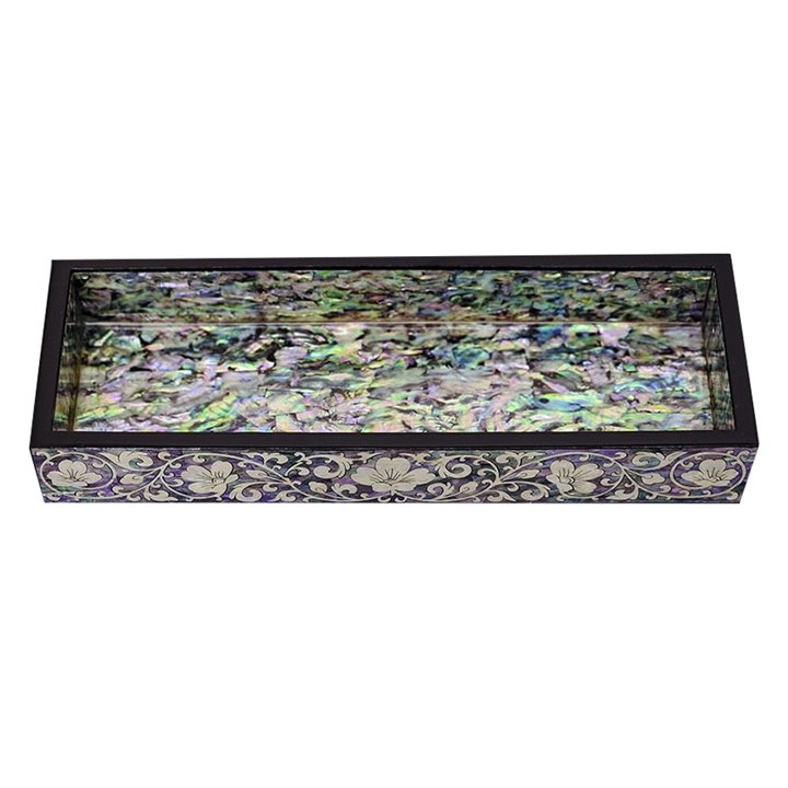 MOP Shell Pencil Case - dragon design