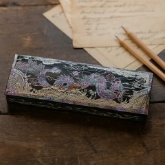MOP Shell Pencil Case - dragon design