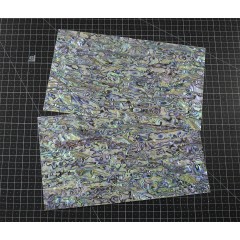 Paua Blue shell sheet