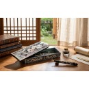 Handmade Korean Pencil Case – Lacquered Dragon Artwork in Real MOP