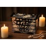Matte Mother-of-Pearl Jewelry Box with 4 Drawers