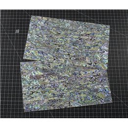 Paua Blue shell sheet