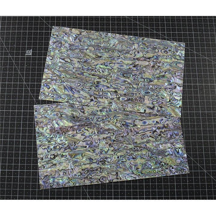 Paua Blue THIN shell sheet