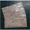 Mexican dark THIN shell sheet