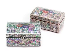 Butterfly design- Jewelry Box Korean Traditional Mother of Pearl