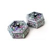 Octagonal Jewelry Box Korean Mother of Pearl - Butterfly design