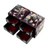 Double Gate Jewelry Box Korean Traditional Mother of Pearl - Butterfly design