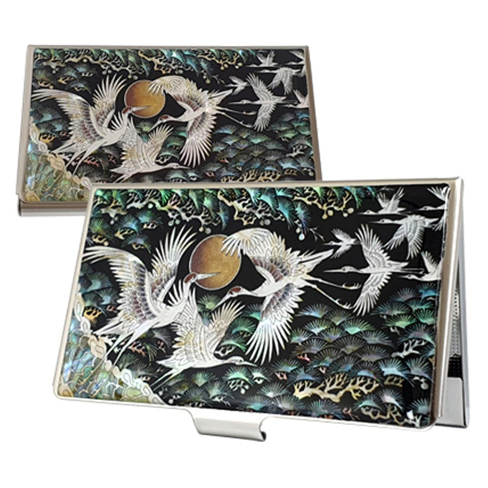 MOP Business card case – No.13 Three Cranes