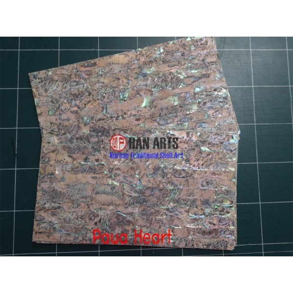 PAUA HEART SHELL Laminated SHEET – 1.5mm